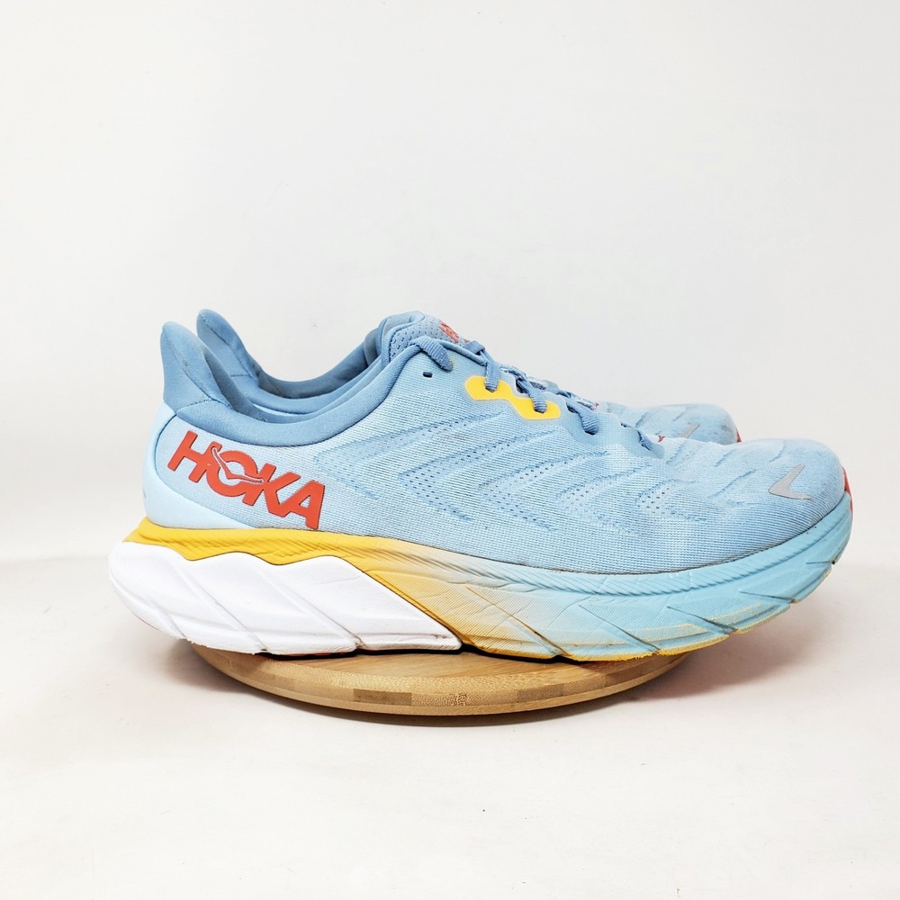 Hoka One One Arahi 6 Running Shoes Mens 11.5 D Blue Athletic Comfort Sneaker - Picture 8 of 16